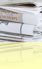 A stack of newspaper